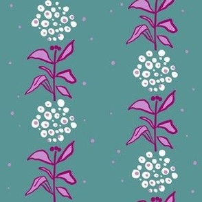 Hydrangeas purple-B