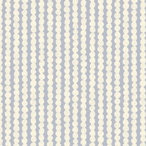 block print bubble stripe warm gray 6IN medium scale