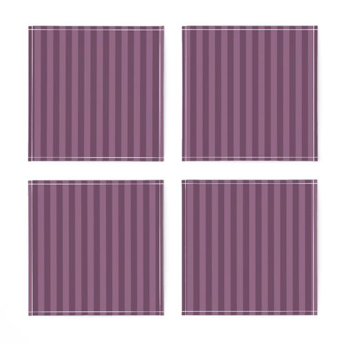 S AUBERGINE vivid stripes