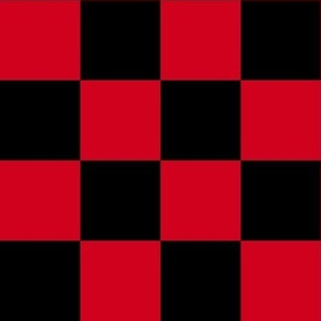 2” Checkers, Red and Black