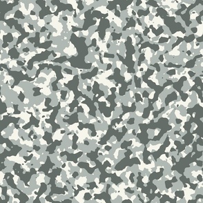 Green Neutral Camouflage // Large Scale // Contemporary Organic Texture for Masculine Interior Design