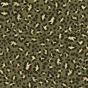leopard khaki green military stunning aesthetic animal skin pattern