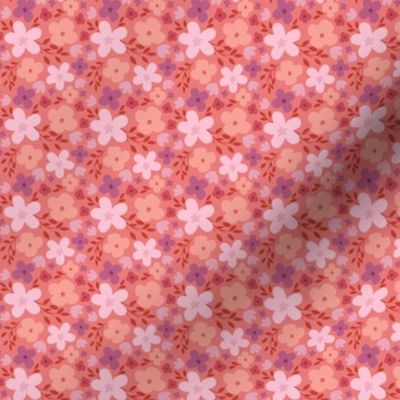 Small Pink Floral Pattern