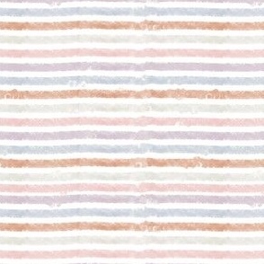 Watercolor Pastel Stripes 