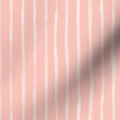 Blush pink classic stripes