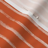 terra cotta 
 classic stripes orange