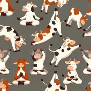 Yoga Cows