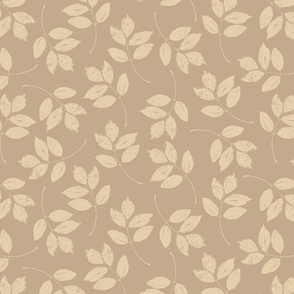 (M) Gone with the Wind Sherwin Williams Basket Beige Botanical