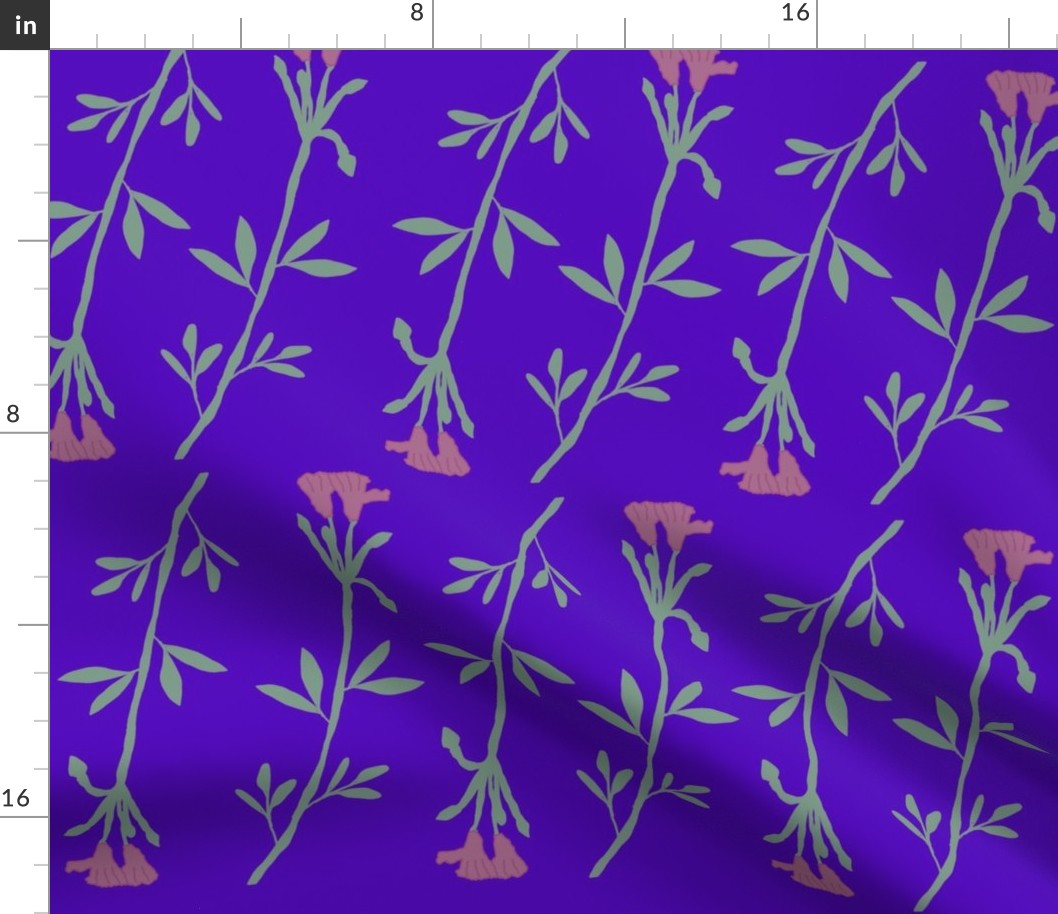 Floral Purple