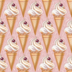 Ice Cream Fantasies - Soft Serve Cone [Pink]