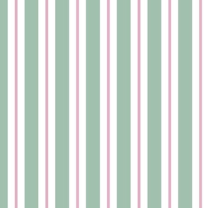 Green and Pink Stripe