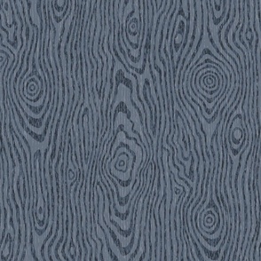 Rustic Woodgrain Wallpaper night-blue