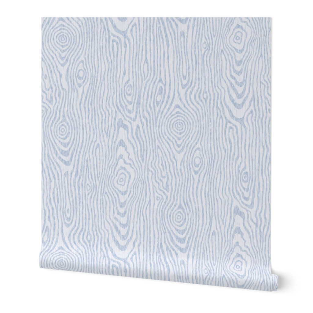 Rustic Woodgrain Wallpaper gray-blue