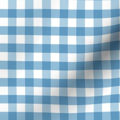 Ocean Blue Gingham (9 inch)