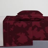 Faux Cow Print Cherry and Burgandy Red, large