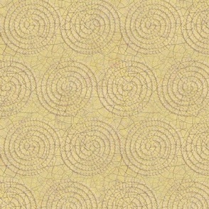 Mother of Pearl Spiral Emboss Textured…..straw shade 