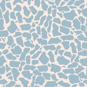 Giraffe Animal print  Denim Blue (SM)