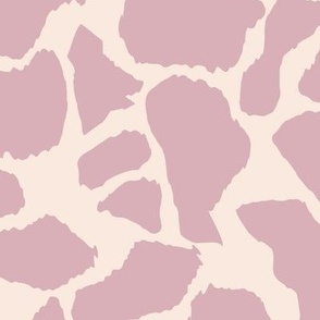 Giraffe Animal print  Rose Pink (Lg)