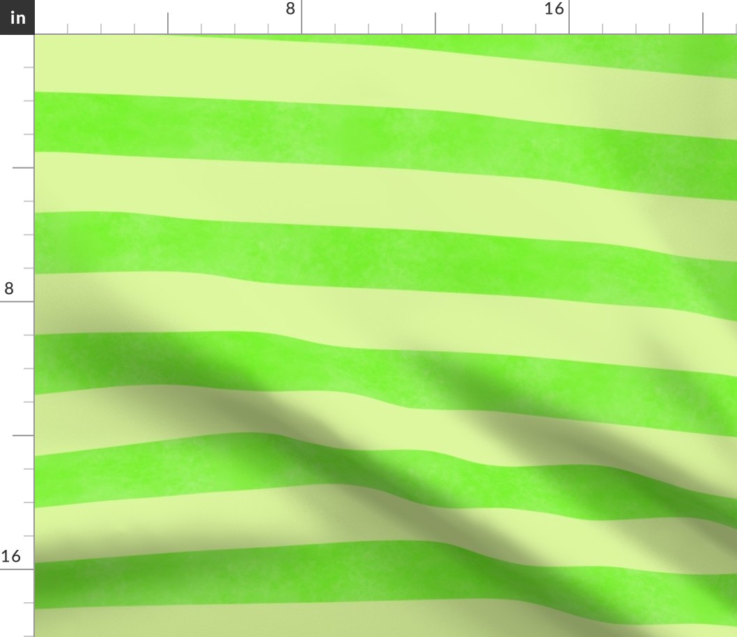 L – Neon green stripes – geometric watercolor hi vis tropical fruit summer pinstripes