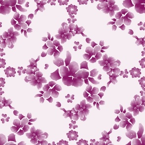 Watercolor Cherry Blossom Tile