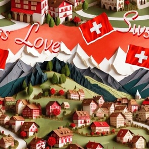 Swiss love  red