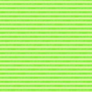 S – Neon green stripes – geometric watercolor hi vis tropical fruit summer pinstripes