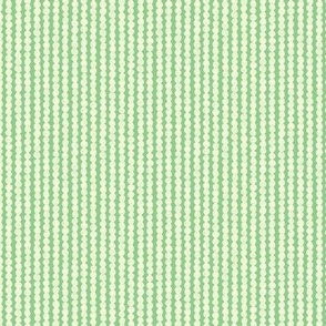 block print bubble stripe apple green 3IN small scale