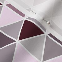 Small Geometric Triangles, Mauve Tones