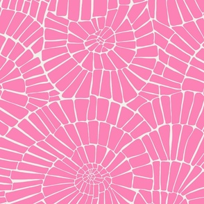 Sun Mosaic Tiles- Pink
