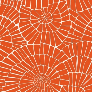 Sun Mosaic Tiles- Orange
