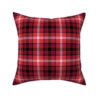 Apple Plaid Straight Set in Red