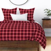 Apple Plaid Straight Set in Red