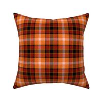 Apple Plaid Straight Set in Orange