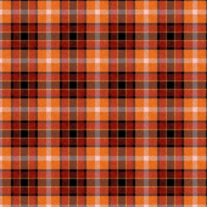 Apple Plaid Straight Set in Orange