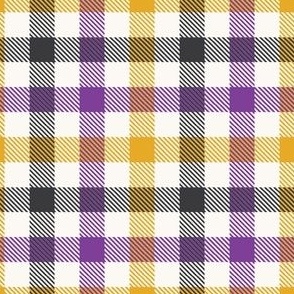 medium buffalo plaid / nonbinary pride flag