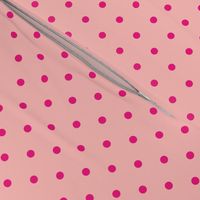 Carnival Polka Dots - Peach Pink