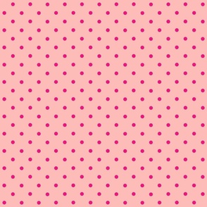 Carnival Polka Dots - Peach Pink