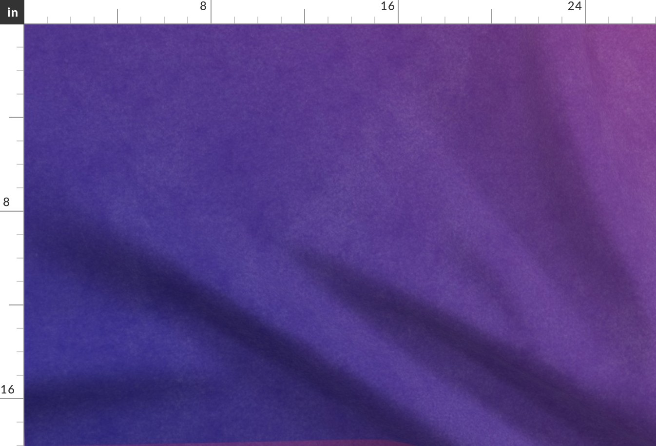 All in one yard fabric measuring 54"x36 - Gradient  Mixed Color on paper texture backdrop - Hollywood Cerise, deep blue, deep lavender - rectangles - lines 