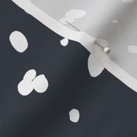 Dalmatian Spots Opposite Charcoal- Large Print-14
