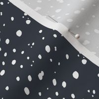 Dalmatian Spots Opposite Charcoal- Small Print