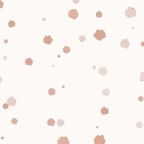 Minimalist Watercolor Dot Array - Refreshing Speckled Pattern for Contemporary Decor - L