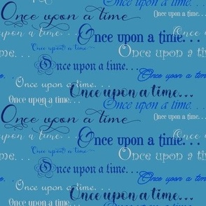 Once Upon a Time (Elsa Blue)