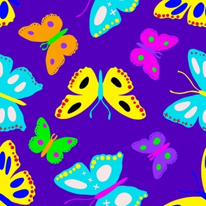 Butterflies_Deep Purple 