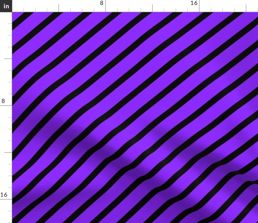 Black Diagonal Line Pattern On Purple Background