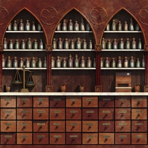 Apothecary Shop Scene