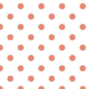 Small Polka Dots - Coral 2