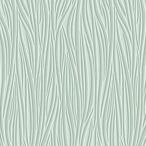 Textured and Tonal Waves in Green, tight