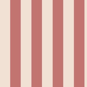 MEDIUM VERTICAL STRIPE CORAL