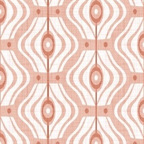 Bungalow - Mid Century Modern Geometric Pink Regular