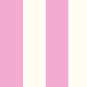 Large Cabana stripe - Lavender pink and cream white - Candy stripe - Awning stripes - nautical - Striped wallpaper - resort coastal sunbrella - tiki vertical